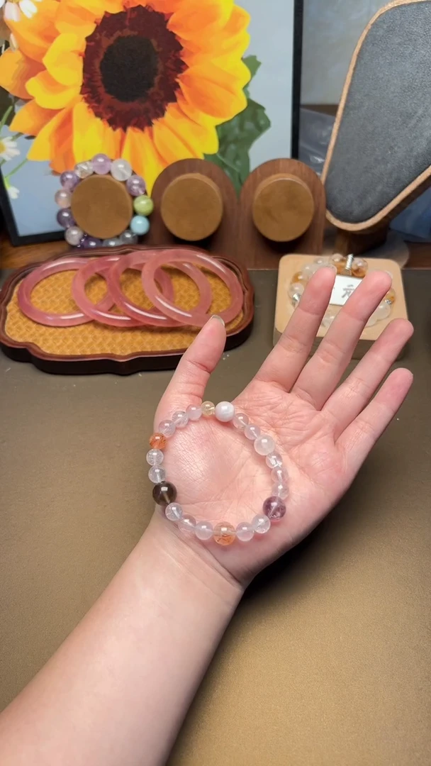 未镶嵌手串水晶1