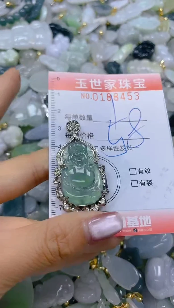 【闪购商品】翡翠颈饰未镶嵌闪购0188453