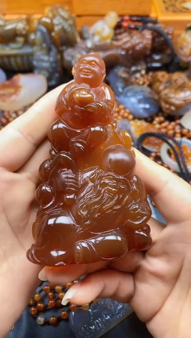 未镶嵌挂件玛瑙/玉髓老*童ll