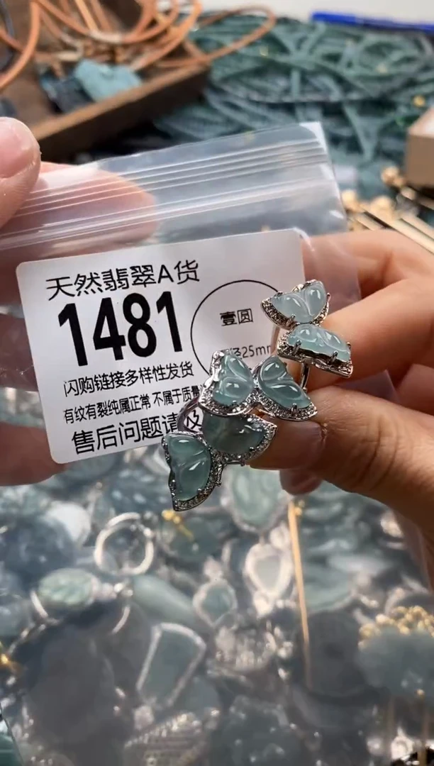 【闪购商品】翡翠颈饰未镶嵌多样性发其一1481
