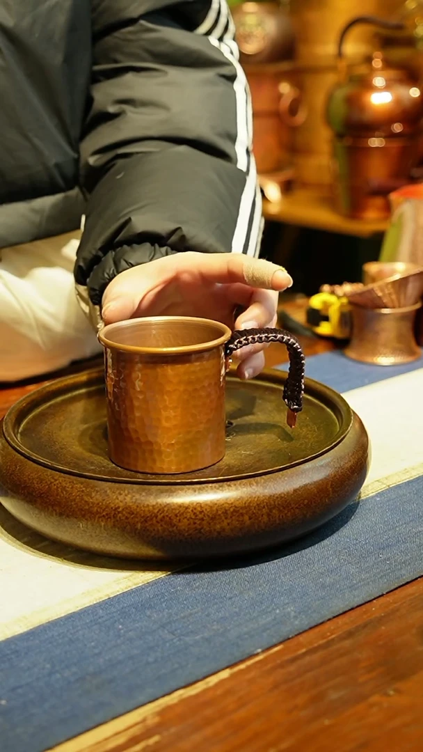 【闪购商品】纯紫铜小号咖啡杯