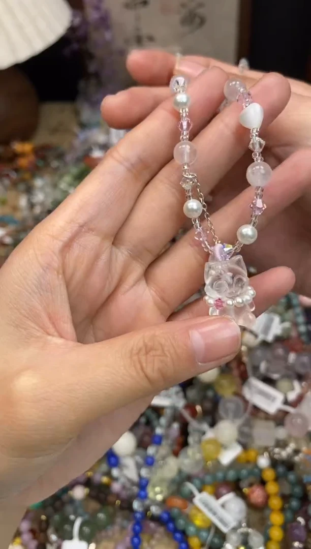 颈饰银S925镶嵌水晶246