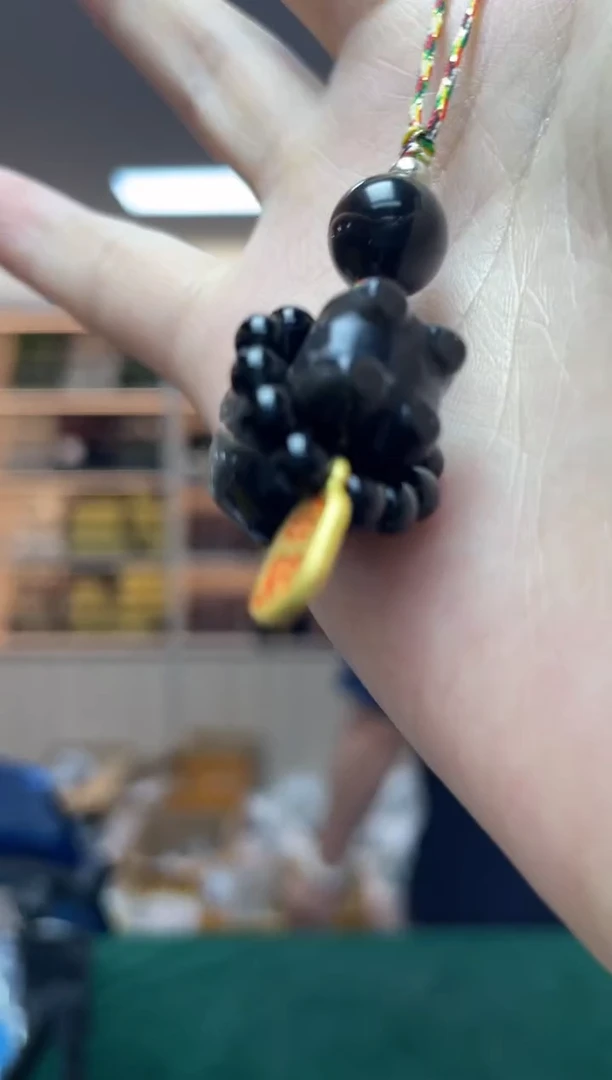 黑曜岩未镶嵌车挂多样性发一件