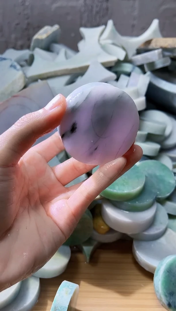 裸石翡翠翡翠a货正品玉石古陈324