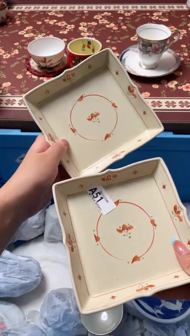 瓷片雨****花瓷器瓷器A51