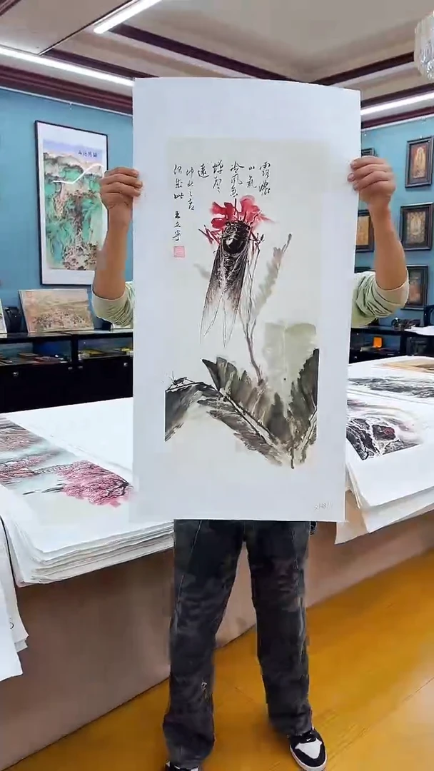 国画九霄甄选国画作品zhb111