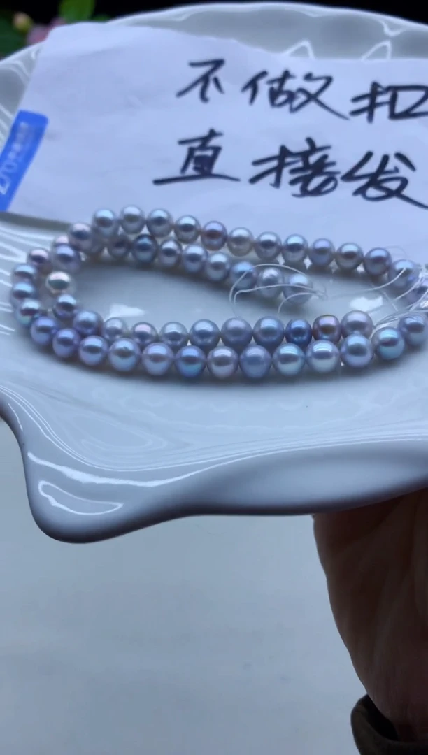 【闪购商品】淡水珍珠颈饰未镶嵌淡水珍珠项链
