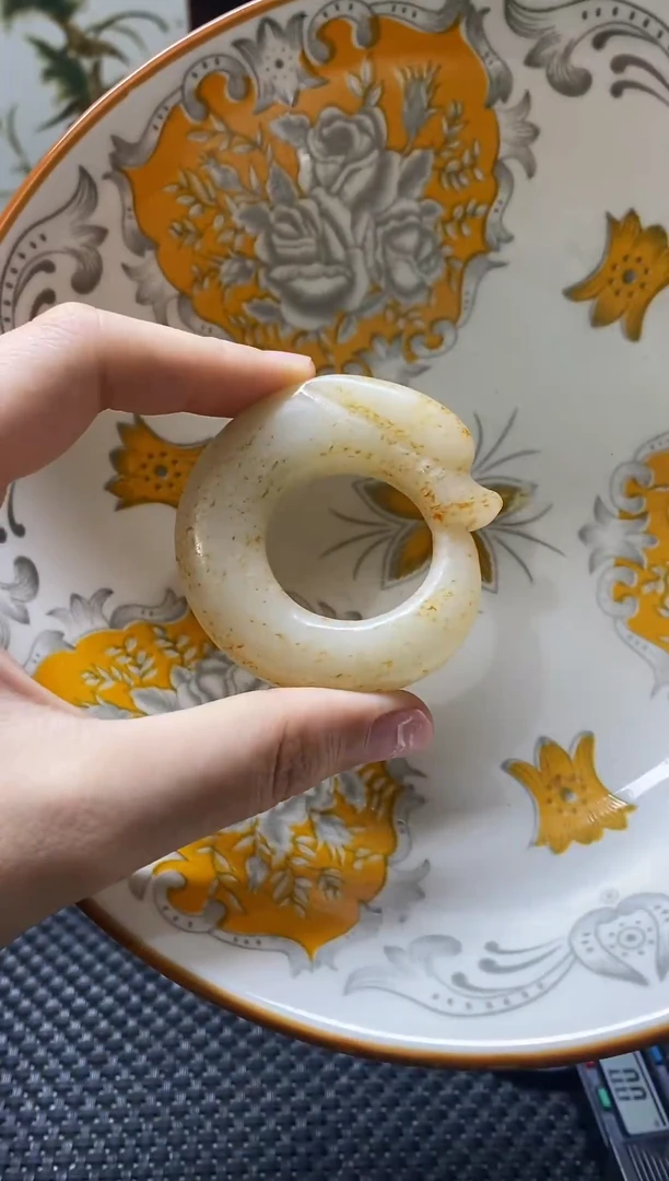 瓷片瓷片 瓷器 摆件 1个