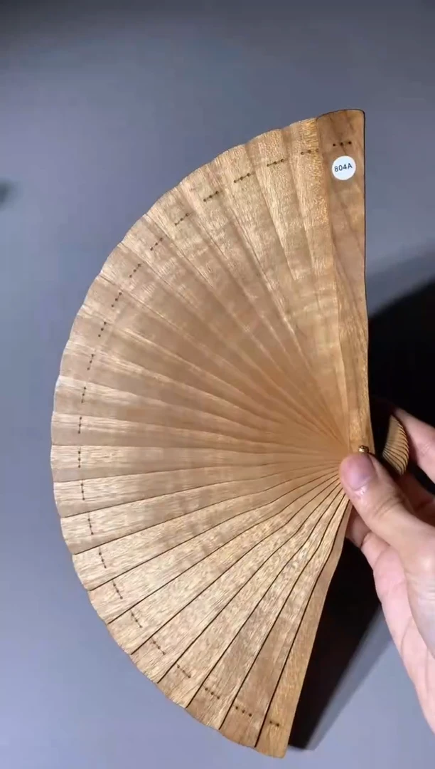 金丝楠804号18cm金丝楠木小叶桢楠扇子