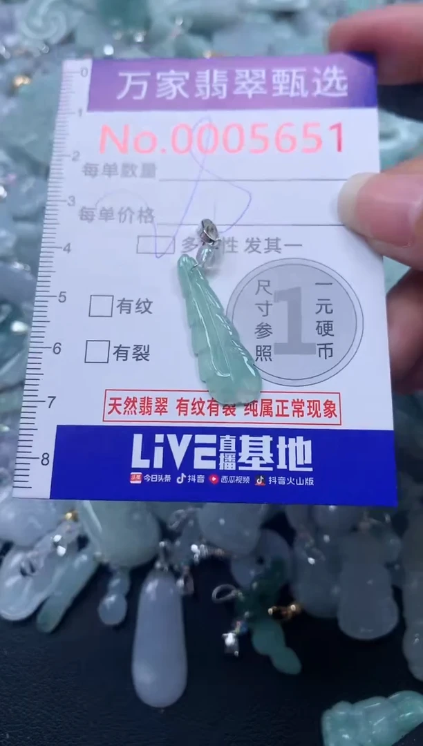 颈饰未镶嵌翡翠5651