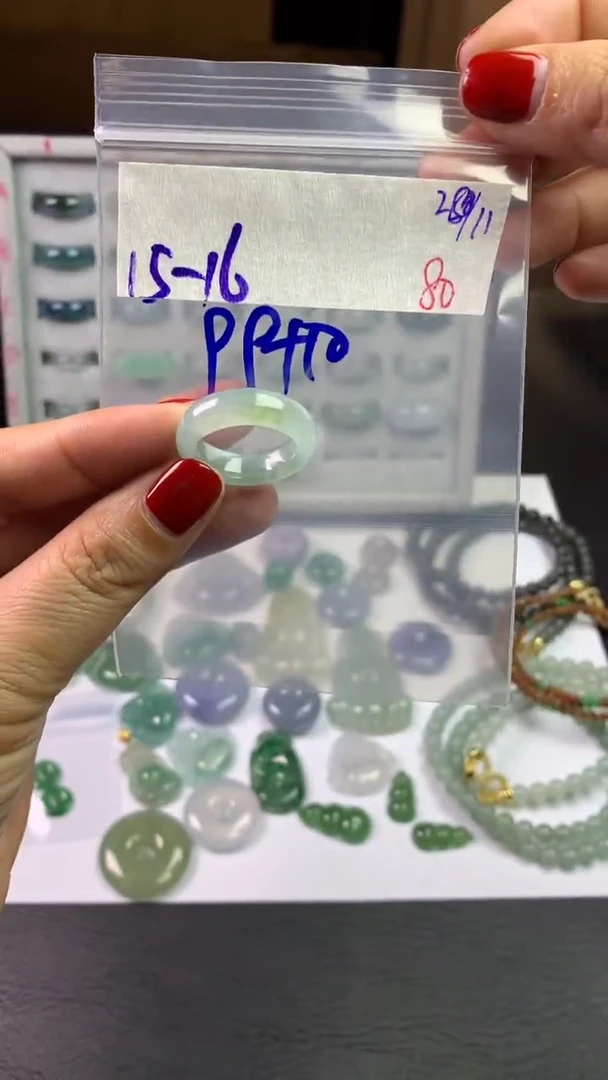 未镶嵌定制翡翠毛货需精细抛光拍一发一