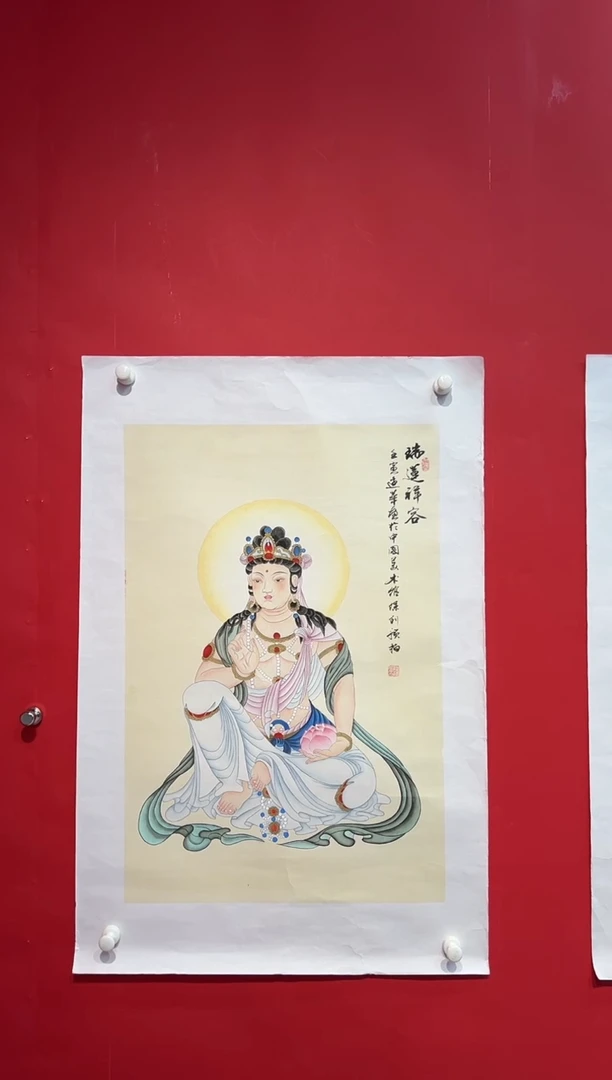 国画画家陆远华纯手绘原作