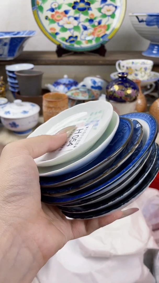 瓷片H054海外瓷器 默认瑕疵