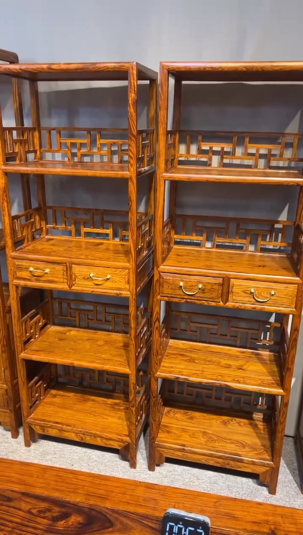 花梨木类书架 红木家居