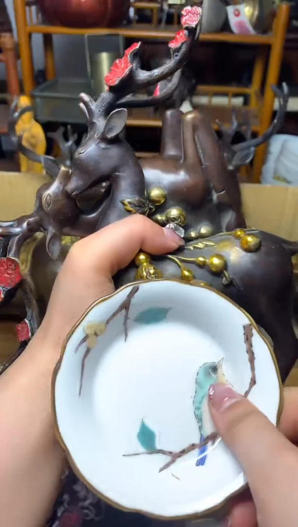 紫砂盖碗瓷器默认微瑕瓷器