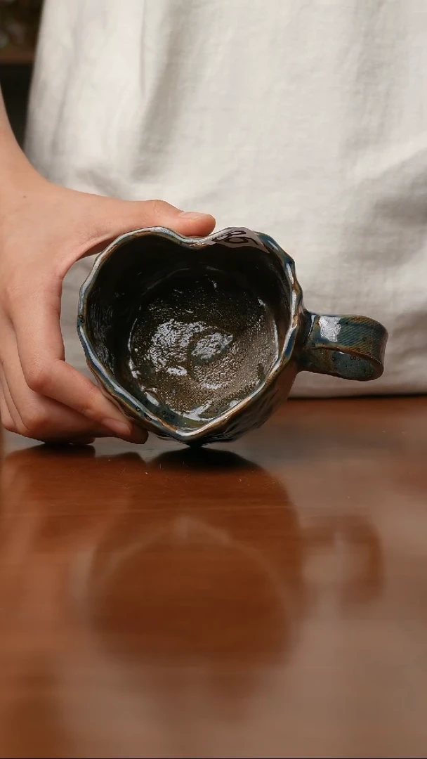 杯子385景德镇手工颜色釉杯子