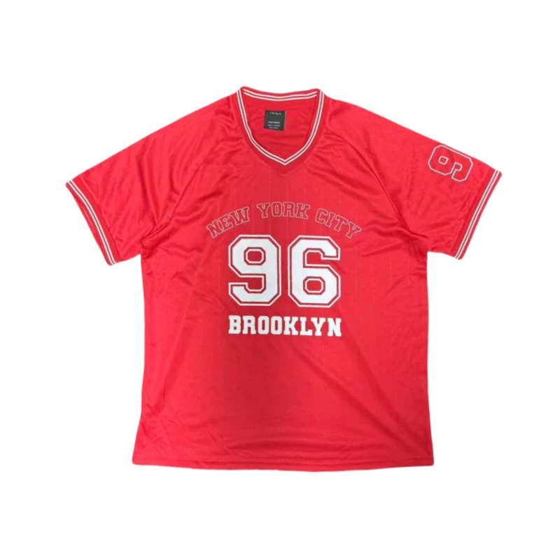 078红色女士短袖