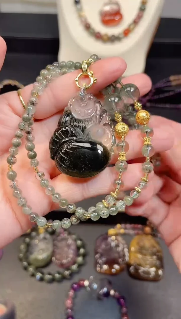 颈饰未镶嵌水晶 【百晶灵儿】定制款