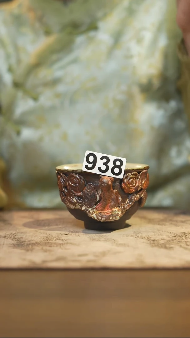 陶瓷茶器茶具主人杯938