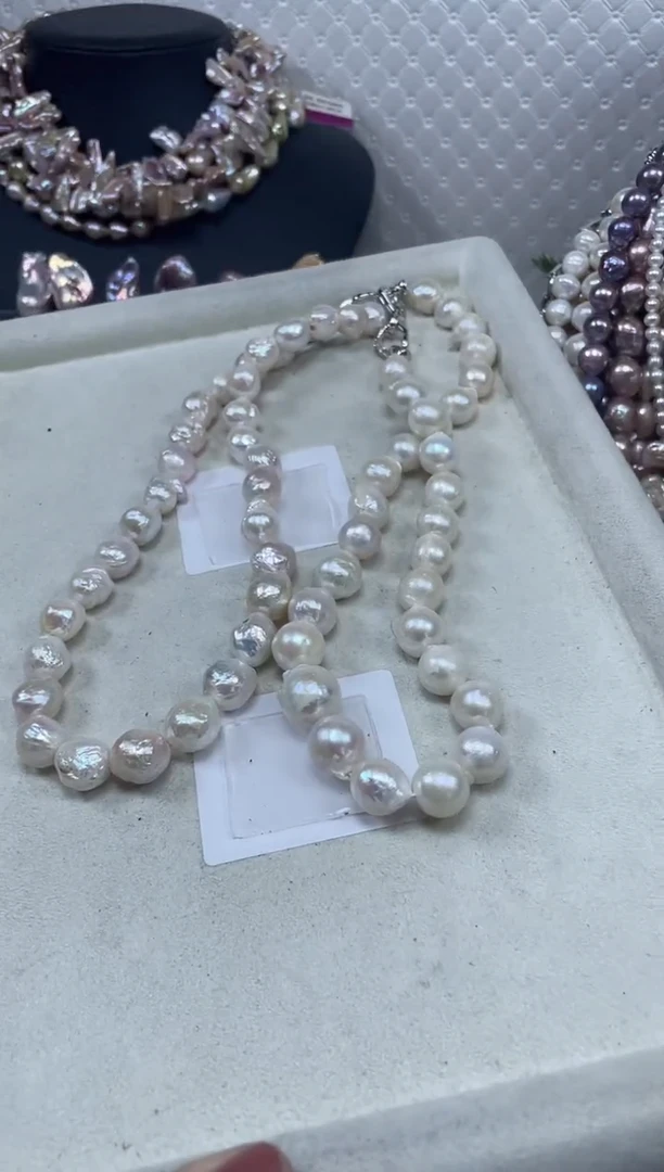 【闪购商品】淡水珍珠项链未镶嵌【纯恬珍珠】（多样性发货发一）