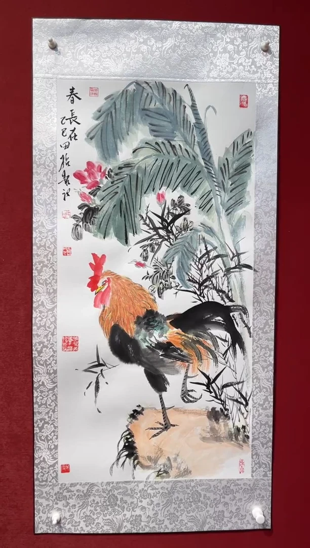 国画老师现场创作 20