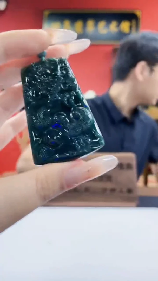 定制翡翠未镶嵌翡翠A货MZ089