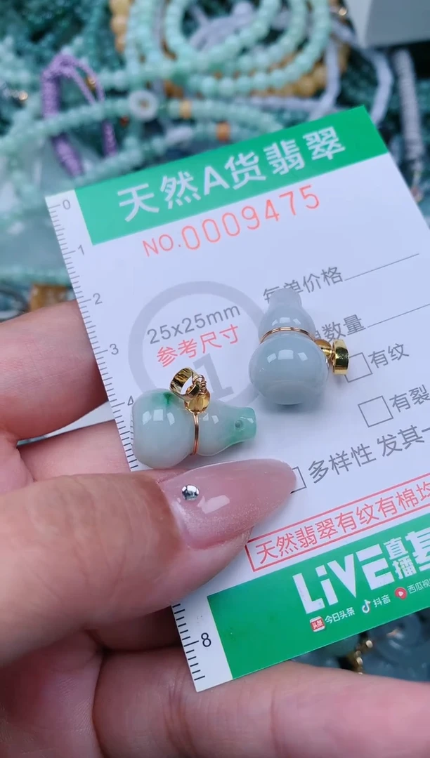 翡翠未镶嵌颈饰.0009475