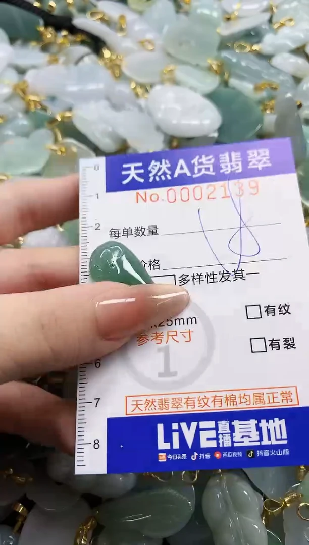 颈饰未镶嵌翡翠天然A货翡翠
