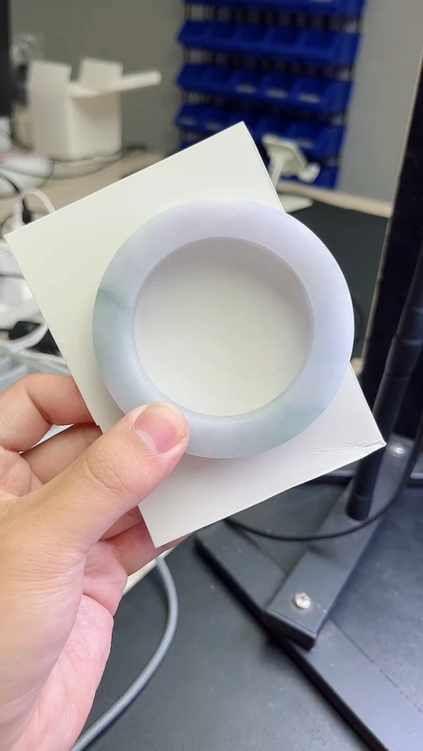 未镶嵌手镯定制翡翠雪*定制