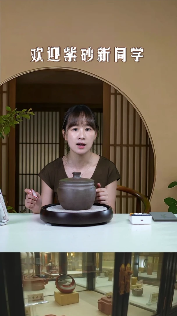 茶壶紫砂9.02早场紫砂柴烧茶叶罐大