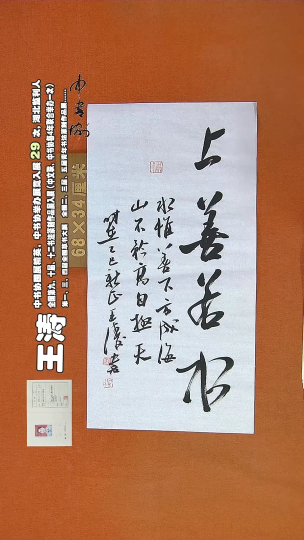【闪购商品】书法767a王涛书法作品