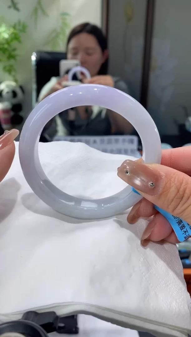 未镶嵌手镯翡翠圈口55.5