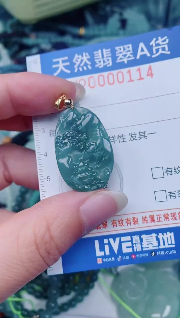 颈饰未镶嵌翡翠00000114