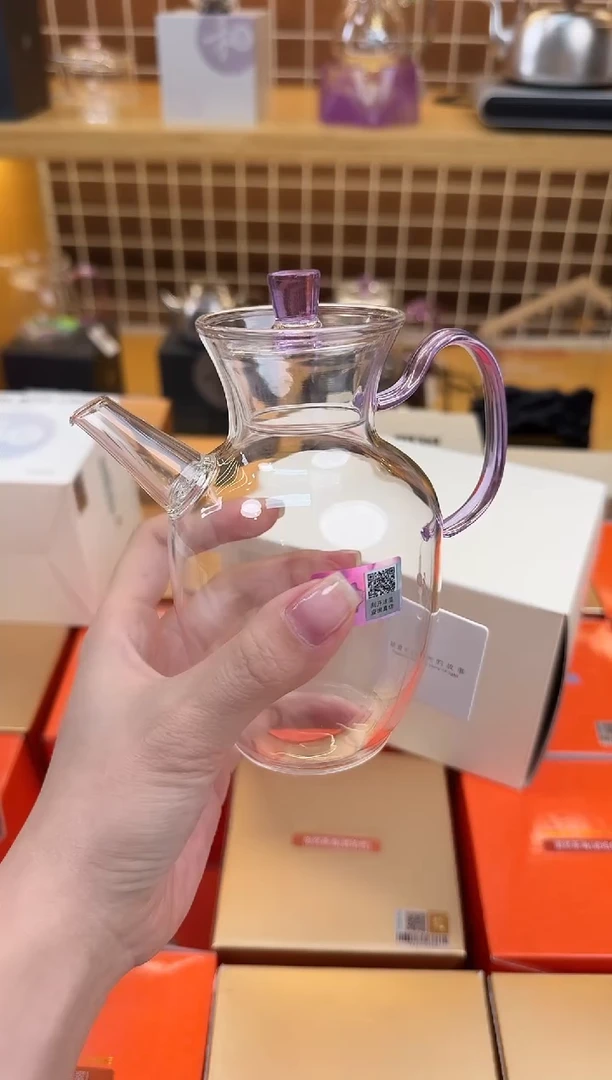 @@禾器晶彩悦心壶浅紫色