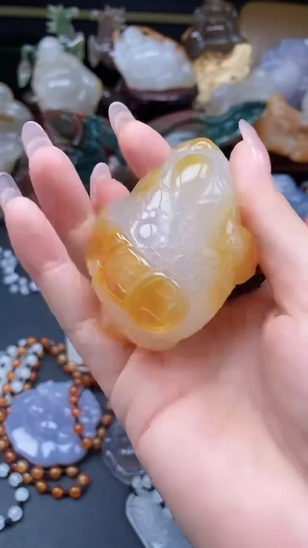 【闪购商品】玛瑙/玉髓颈饰未镶嵌dd