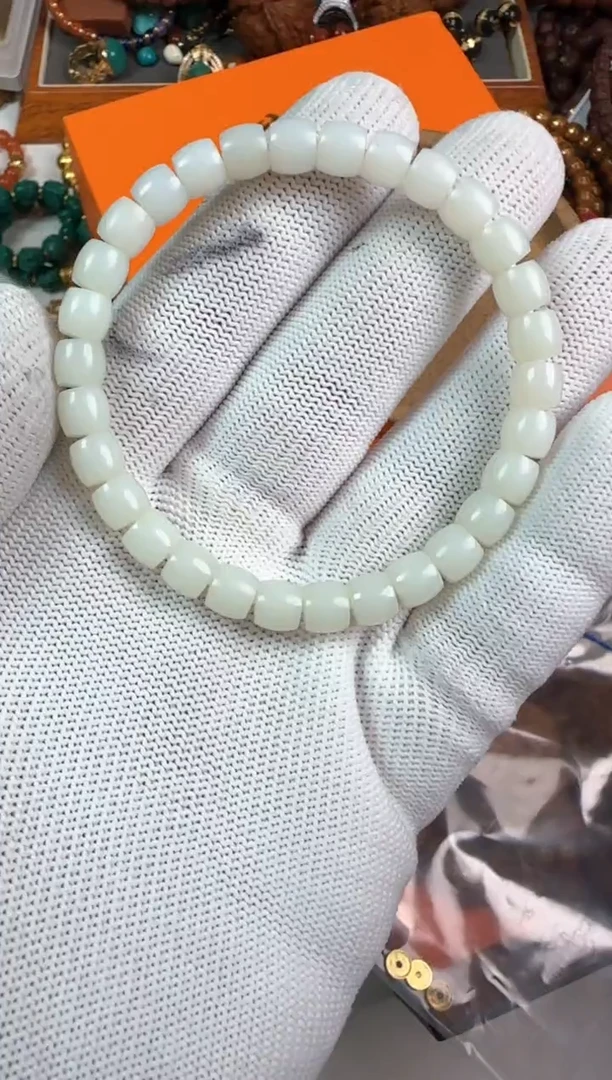 【闪购商品】和田玉手串未镶嵌玉直切单圈