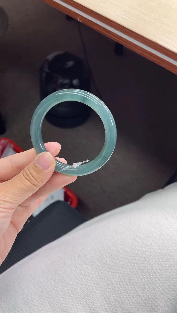 未镶嵌手镯翡翠26#天然A货翡翠手镯52-53圈口