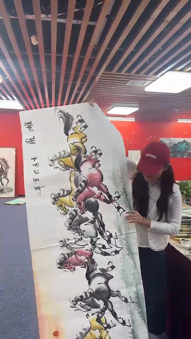 国画刘鸣远老师小六尺整张精品