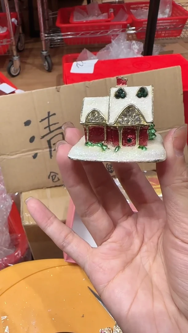 【闪购商品】茶宠珐琅首饰盒摆件AD101
