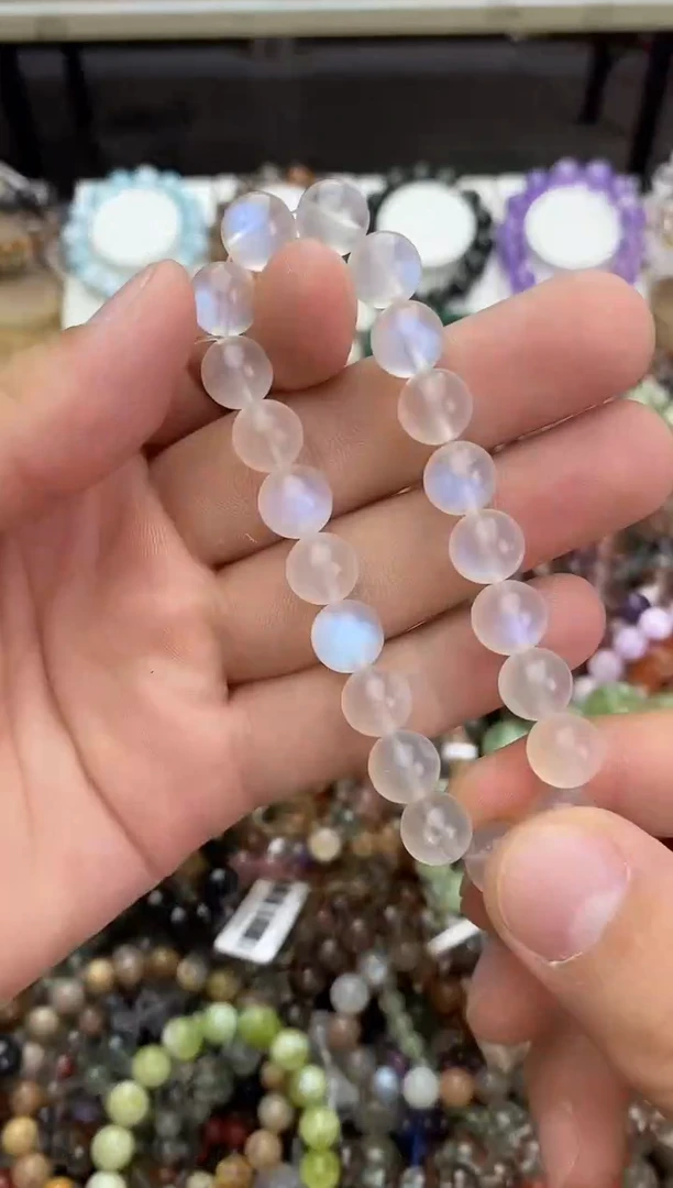 未镶嵌手链月光石手链