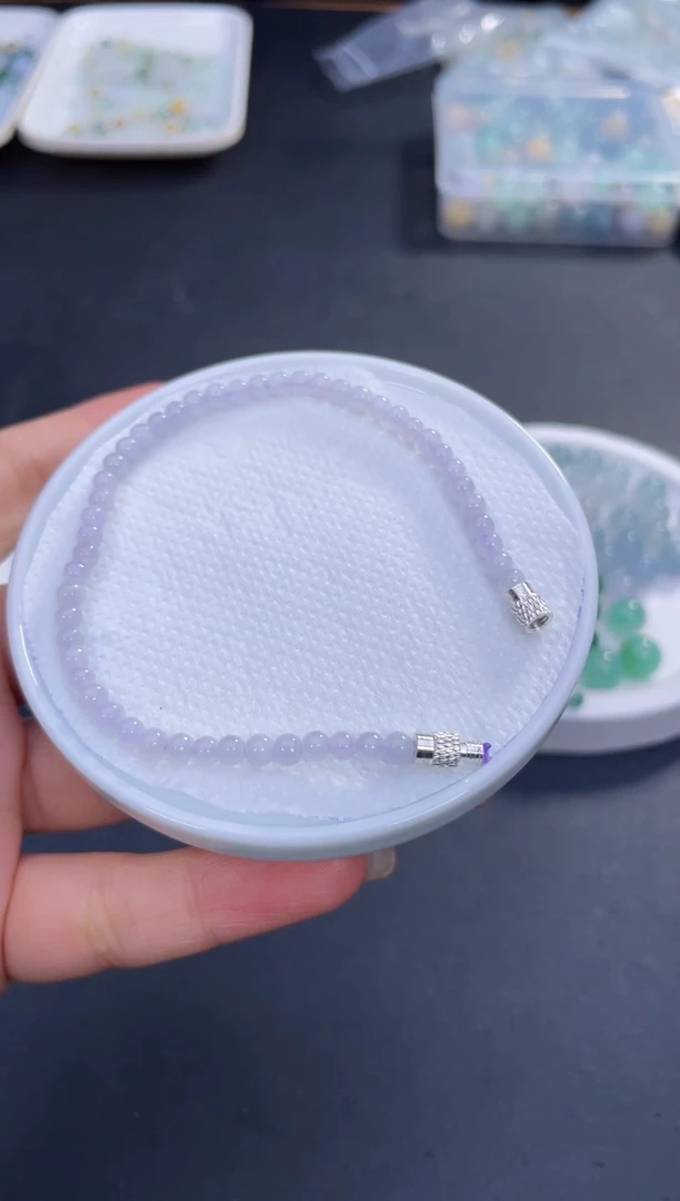 颈饰未镶嵌翡翠心**在啊A266