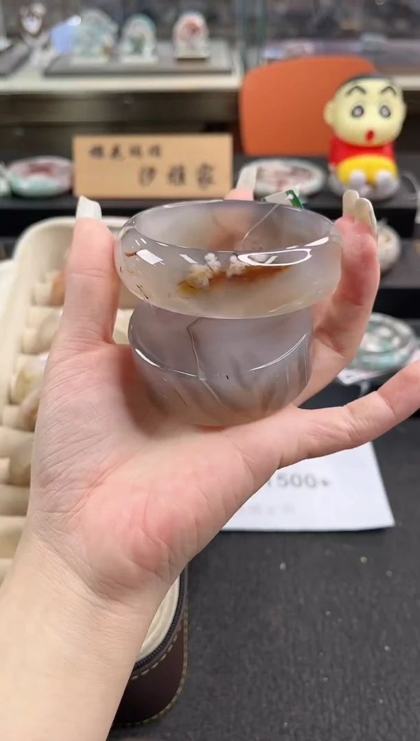 未镶嵌手镯石英质玉64圈口（赠品镯心）6975460