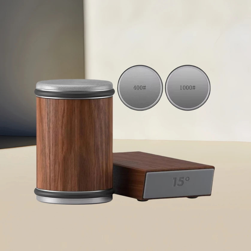 跨境专供 Rolling sharpener滚轮磨刀器【经典】铝合金金刚砂滚筒