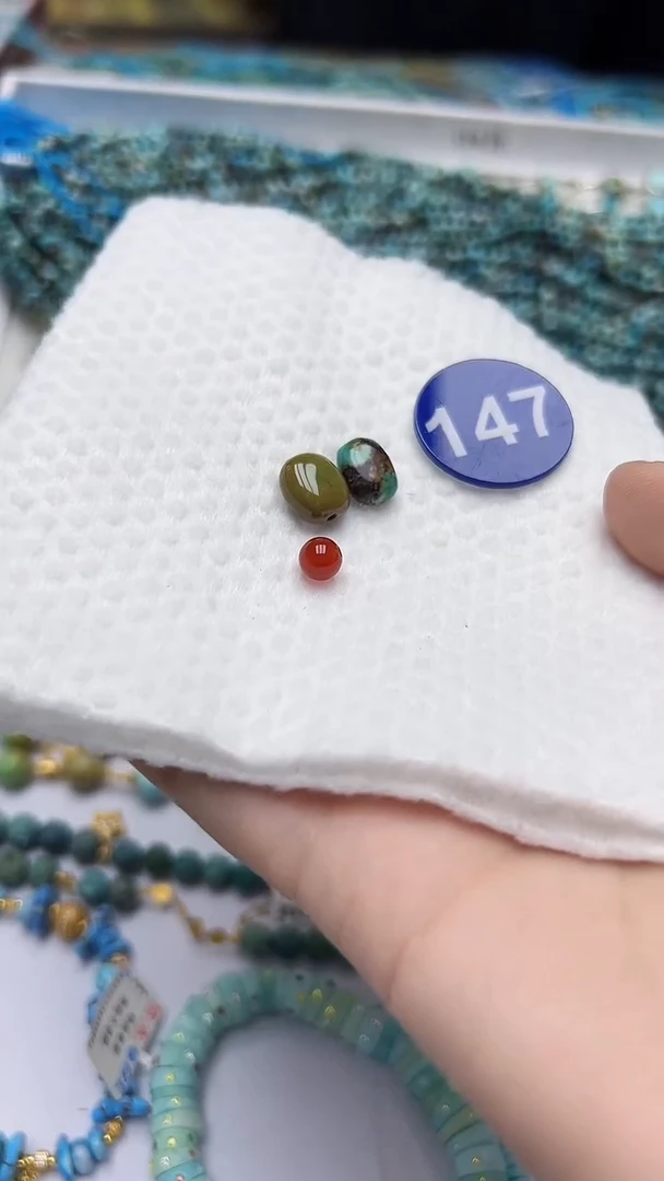 玛瑙/玉髓珠子未镶嵌147