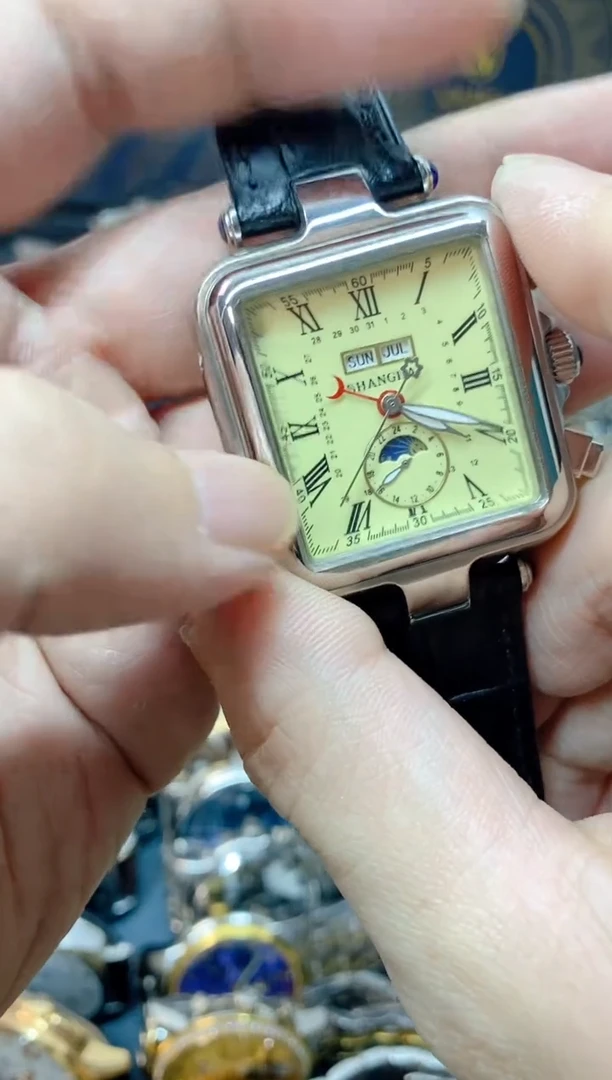 老上海35钻老情怀全自动机械表
