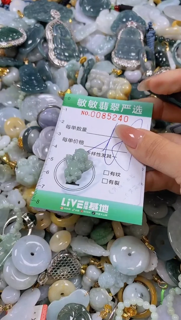 【闪购商品】翡翠颈饰未镶嵌闪购商品0085240多样性发其一