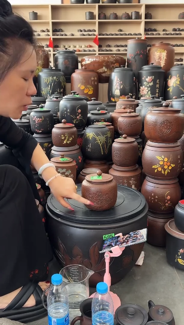 瑕疵茶叶罐 100克古铜色 522