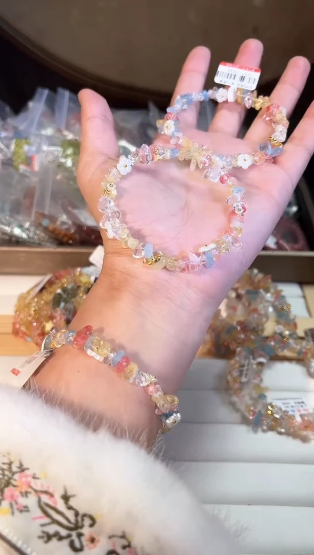 【闪购商品】水晶手串未镶嵌E087多样性发货一件