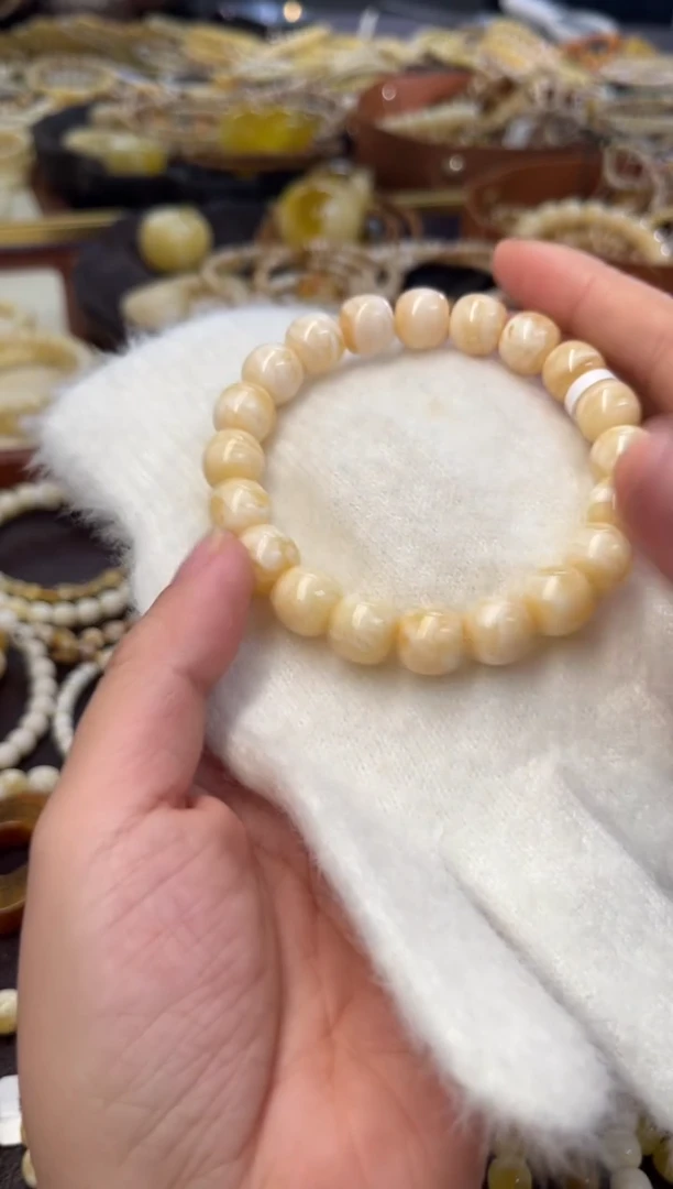 裸石琥珀未镶嵌战**～蜜蜡手串