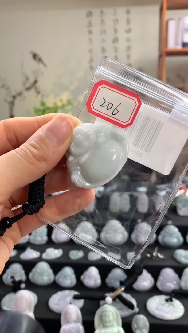 【闪购商品】翡翠颈饰未镶嵌佛公206
